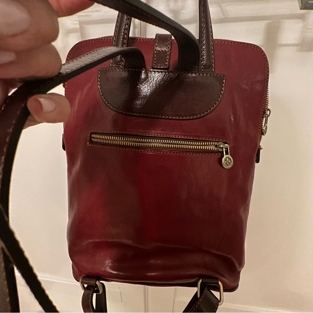 Italian Leather Backpack - Picture 2 of 14
